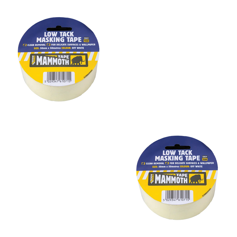 Everbuild Sika Low Tack Masking Tape 25mm x 25m