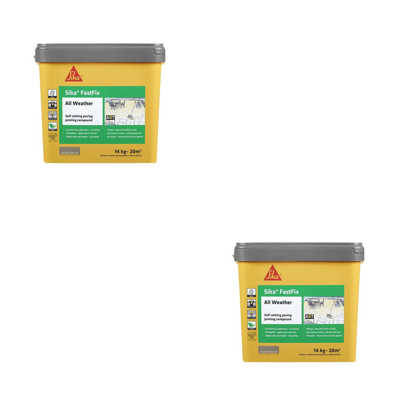 Everbuild Sika Sika® FastFix All Weather Charcoal 15kg - 626733