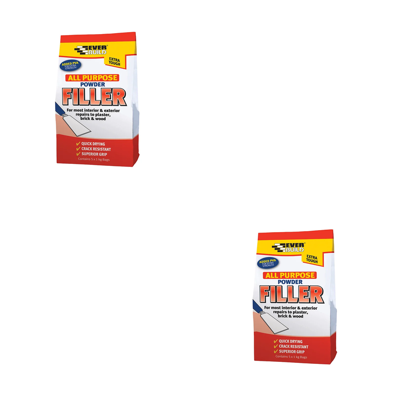 Everbuild Sika All Purpose Powder Filler 5kg - 480444