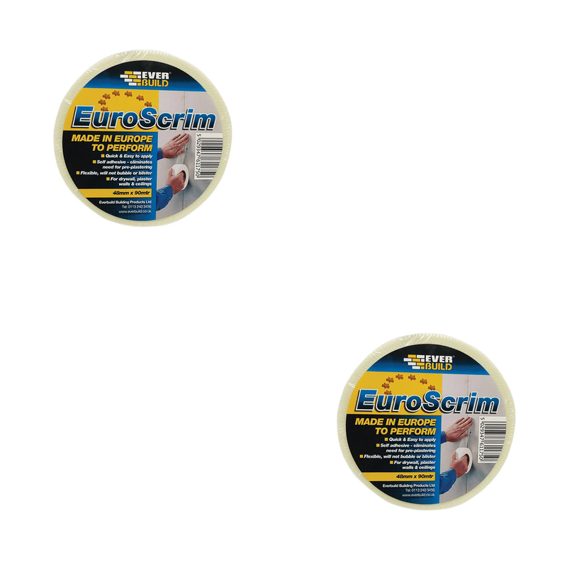 Everbuild Sika Euro Scrim Joint Tape 48mm x 90m