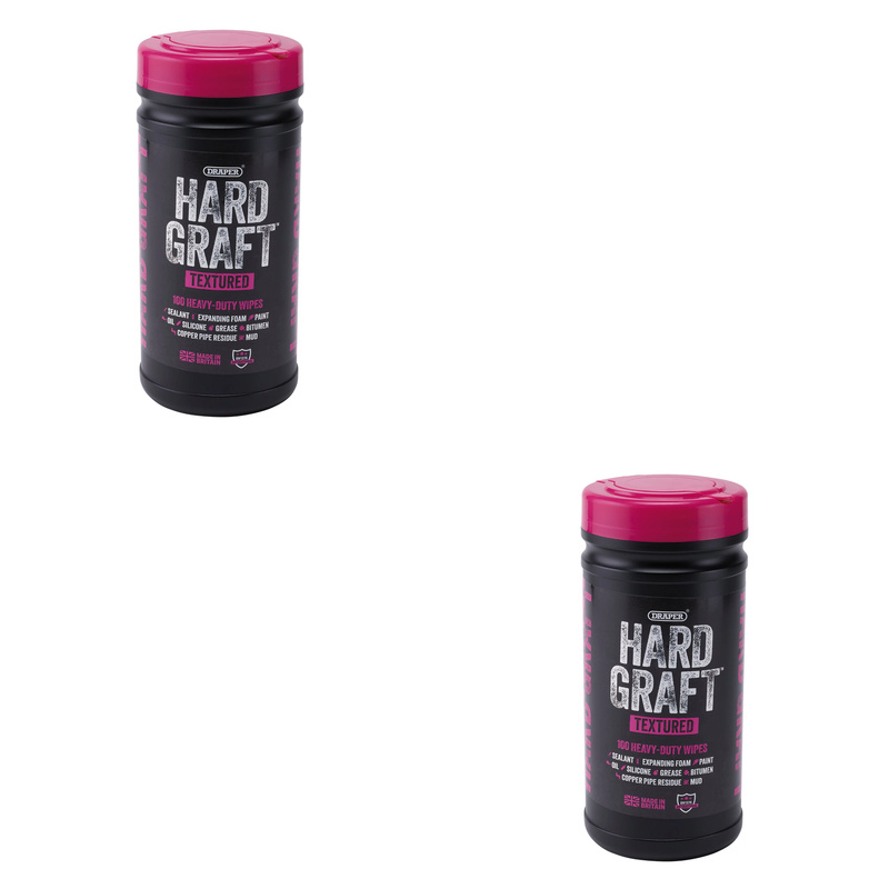 Hard Graft Multipurpose Textured Wipes - Tub of 100