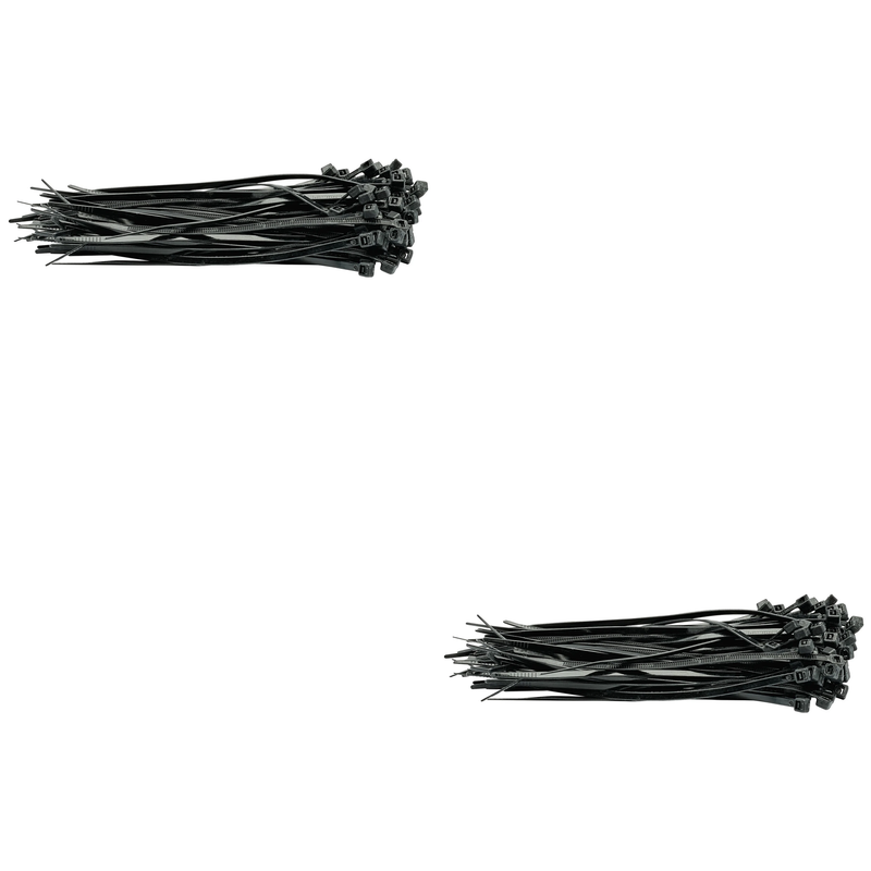 Draper Cable Ties, 3.6 x 150mm, Black - Various Pack Sizes