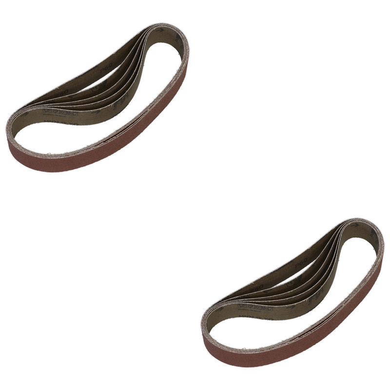 Sealey 30 x 540mm Sanding Belt 60Grit - Pack of 5 - SB0010 Trade Quality