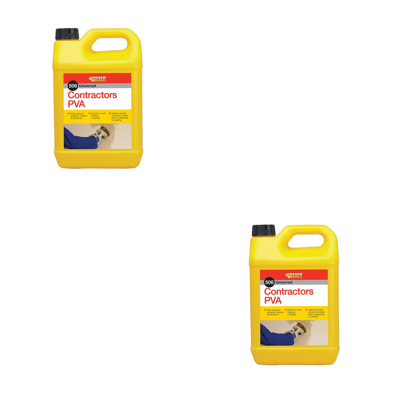Everbuild Sika Contractor's PVA 5 litre - 489453