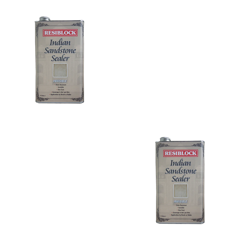Everbuild Sika Resiblock Indian Sandstone Sealers Invisible 5 litre - 173783
