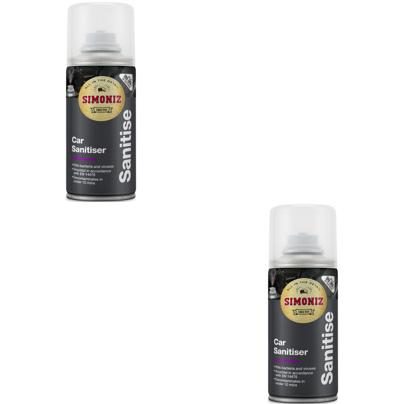 Simoniz 150ml Car Sanitiser for Interior Cleaning
