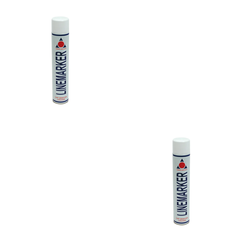 Aerosol 0901 Line Marking Spray Paint White 750ml - 0901