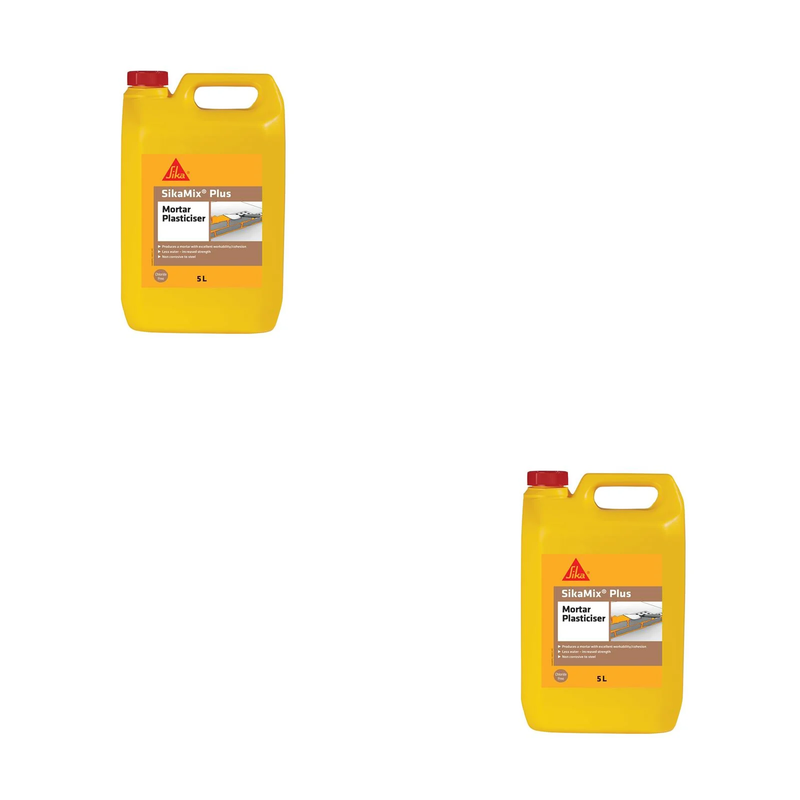 Everbuild Sika SikaMix Mortar Plasticiser 5 litre - 445021