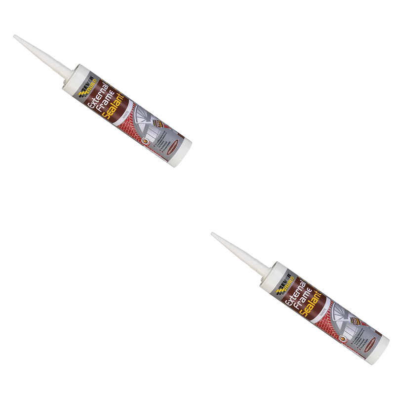 Everbuild Sika External Frame Acrylic Sealant White 310ml - 483175