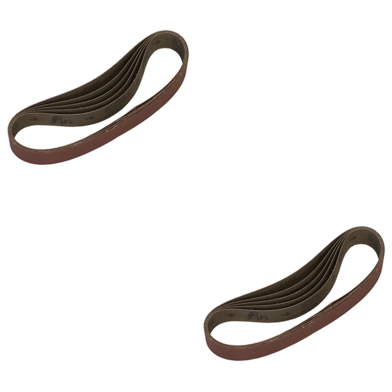 Sealey 30 x 540mm Sanding Belt 100Grit - Pack of 5 - SB008 Trade Quality
