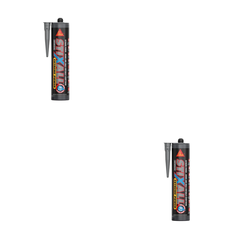 Everbuild Sika Stixall Extreme Power Cartridge Anthracite 290ml - 821183