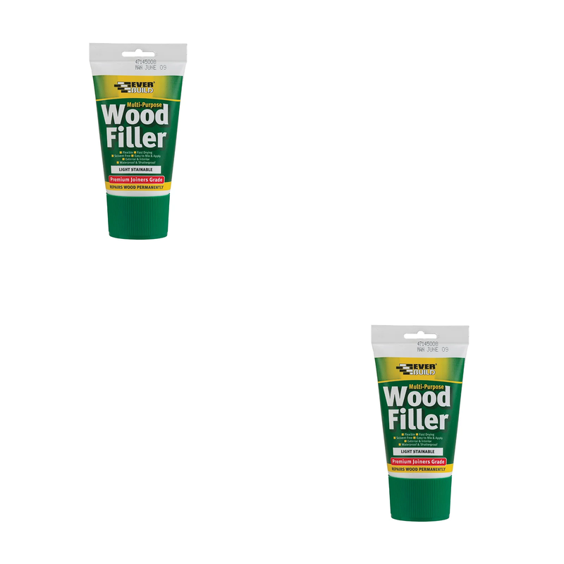 Everbuild Sika Multipurpose Premium Joiners Grade Wood Filler Light