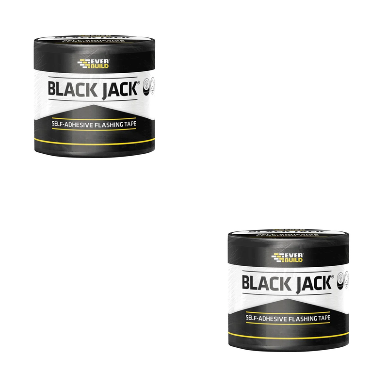 Everbuild Sika Black Jack Flashing Tape 100mm x 3m