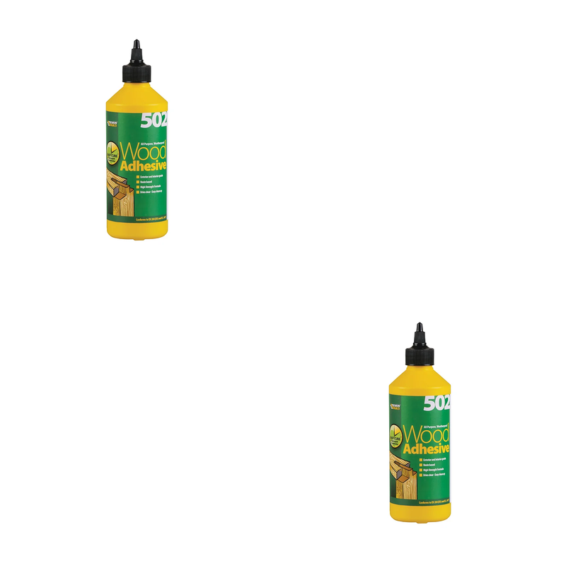 Everbuild Sika 502 All Purpose Waterproof Wood Adhesive 500ml - 482247