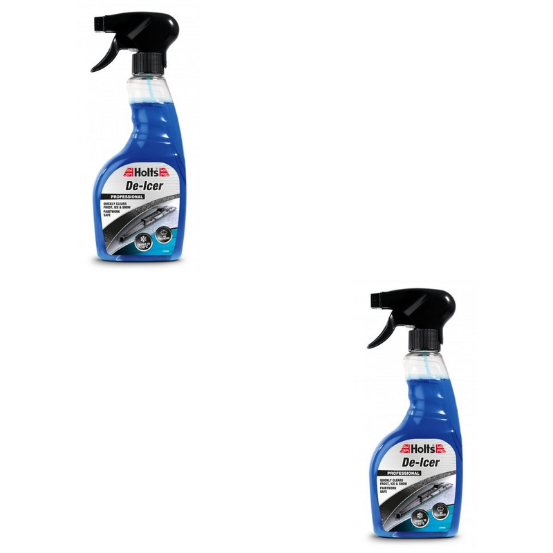 Holts De-Icer Spray 500ml - Fast Acting Frost & Ice Remover