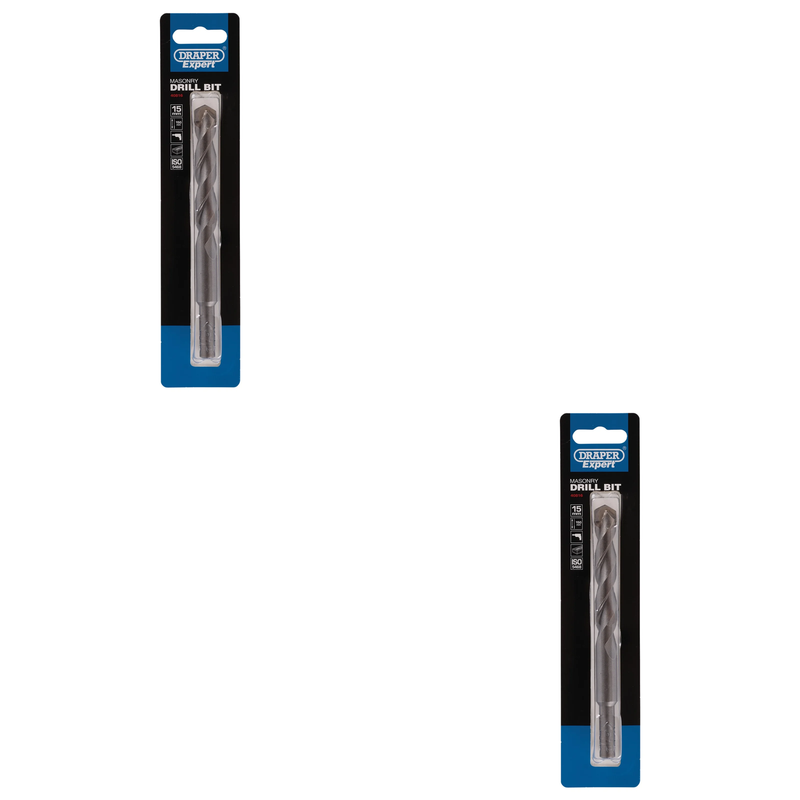 Draper Expert Masonry Drill Bit, 15 x 150mm - MD12PB