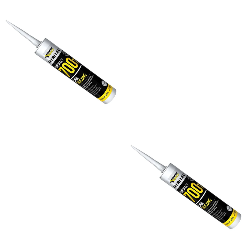 Everbuild Sika Everflex® 700T LMN Silicone Translucent 300ml - 486160