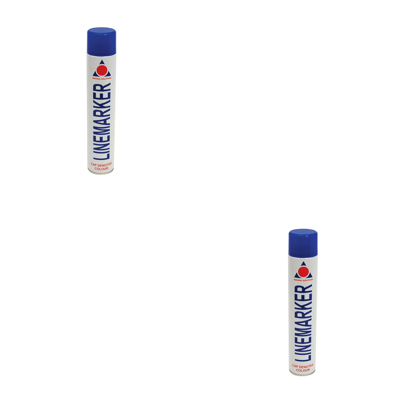 Aerosol 0904 Line Marking Spray Paint Blue 750ml - 0904