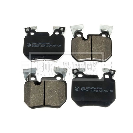 Borg & Beck 4 x Rear Brake Pad Set BBP2219