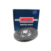 Borg & Beck 2 x Vented Front Brake Discs BBD6166S