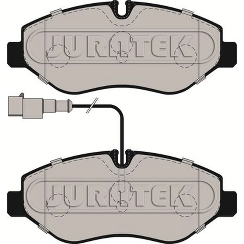 Juratek Front Brake Pad Set JCP019