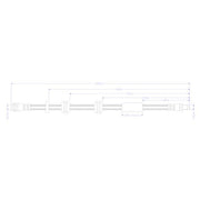 Juratek Brake Hydraulic Hose Line Front JBH1408