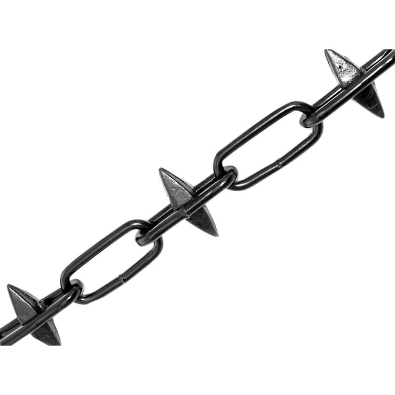 Faithfull Spike Chain Black Japanned 6mm x 5m Box - Max. Load 250kg