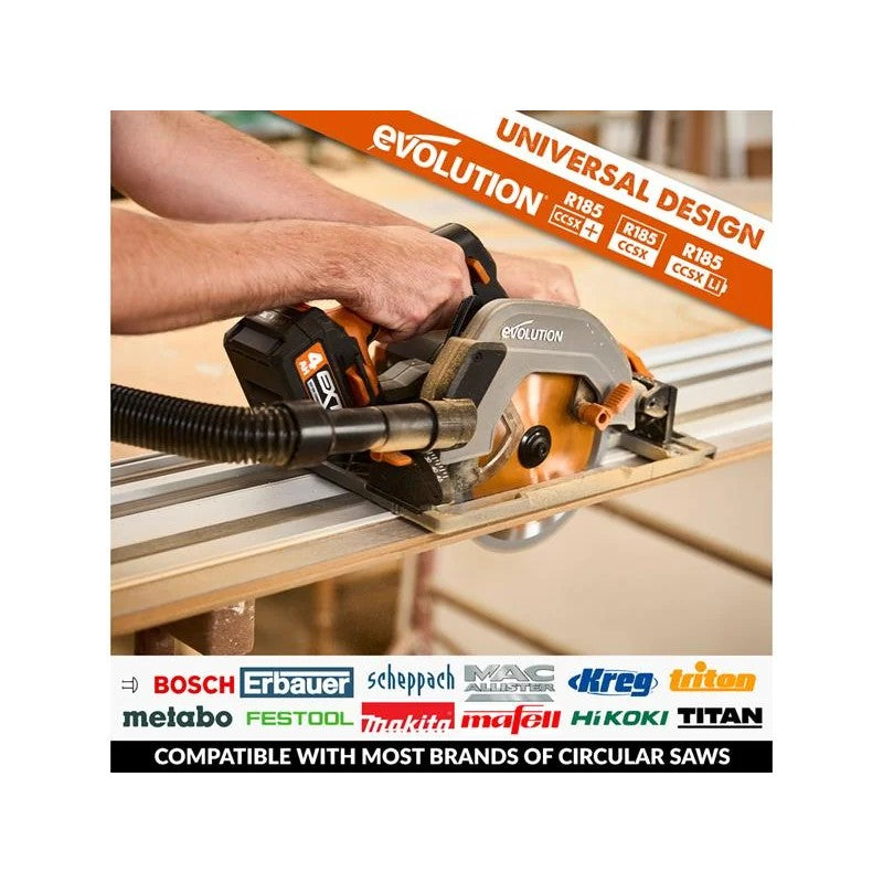 Evolution ST2800-G2 Universal Circular Saw Track Set 2.8m - 004-0012
