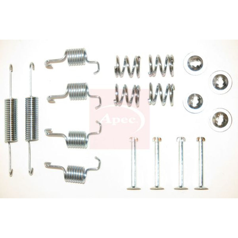 Apec Parking Brake Shoe Accessory Kit Rear KIT2056