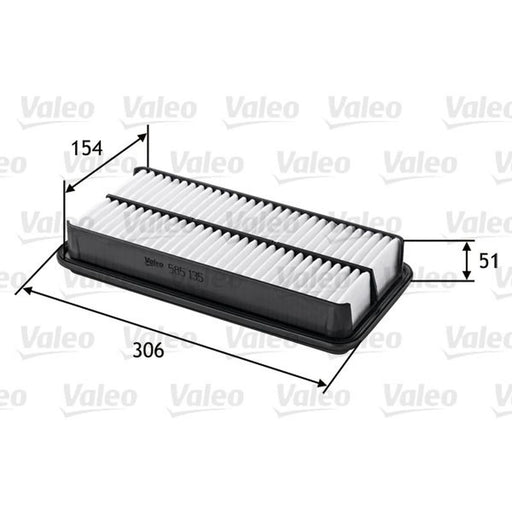 Valeo Engine Air Filter 585135