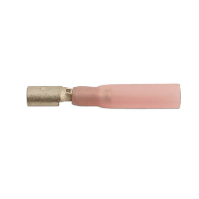 Connect Red Heat Shrink Female Bullet Terminal 25pc - CPL