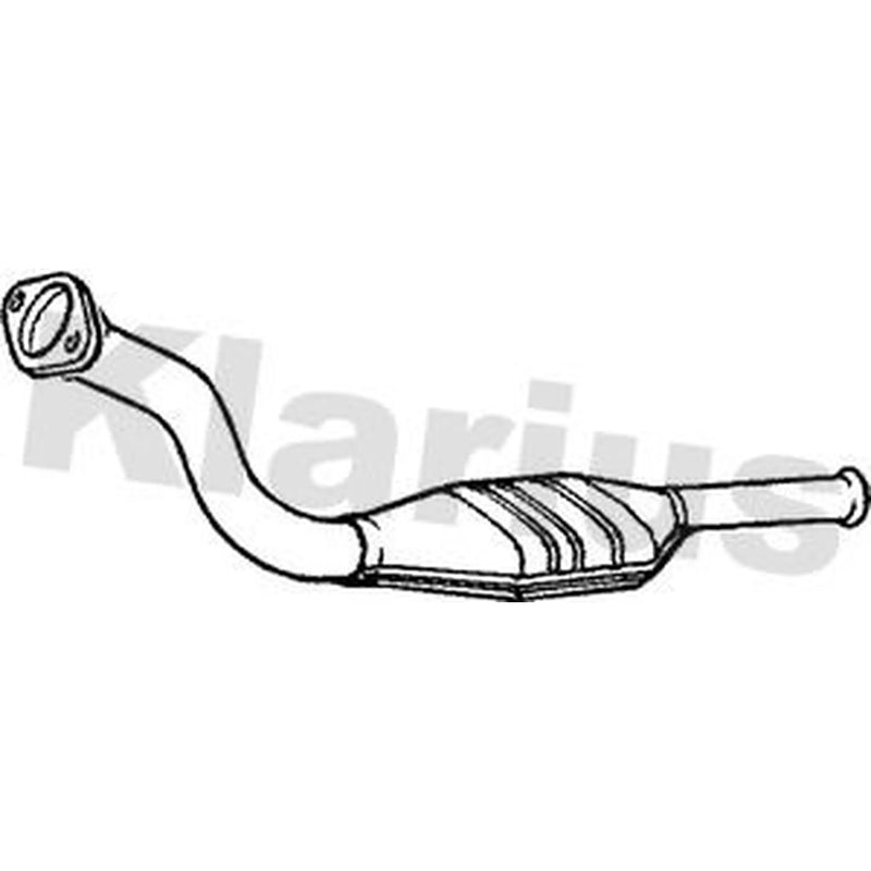 Klarius Catalyst Type Approved With Pipe Front 321311
