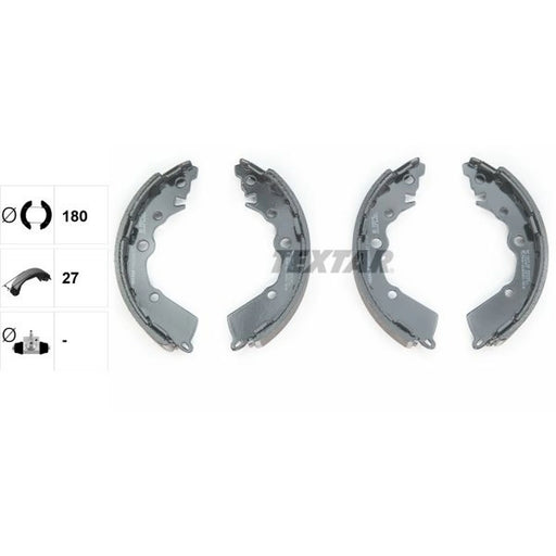 Textar Brake Shoe Set Axle Kit 91083000