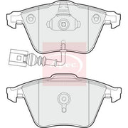 Apec Front Brake Pad Set PAD1531