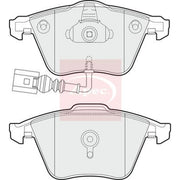 Apec Front Brake Pad Set PAD1531