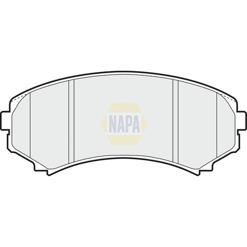 NAPA Front Brake Pad Set NBP1227