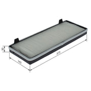 Bosch Cabin Air Filter (Pollen Filter) 1 987 432 100
