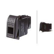 Hella Hazard Warning Light Switch 8 Connectors 6HH 007 832-321