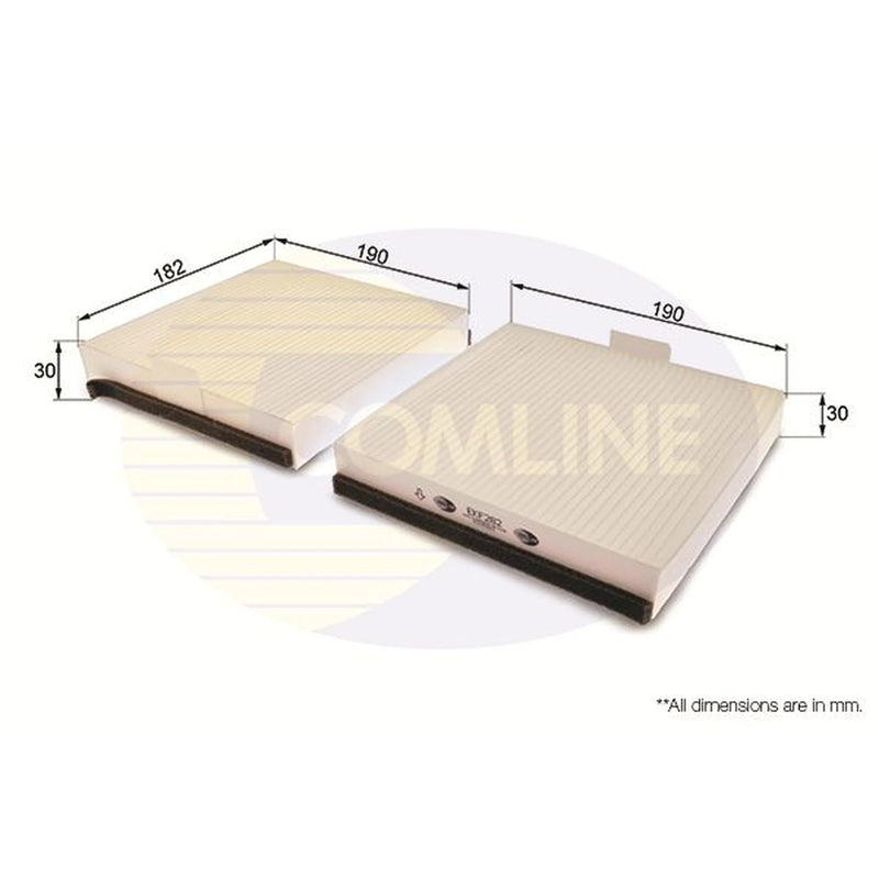 Comline Cabin Air Filter (Pollen Filter) EKF282