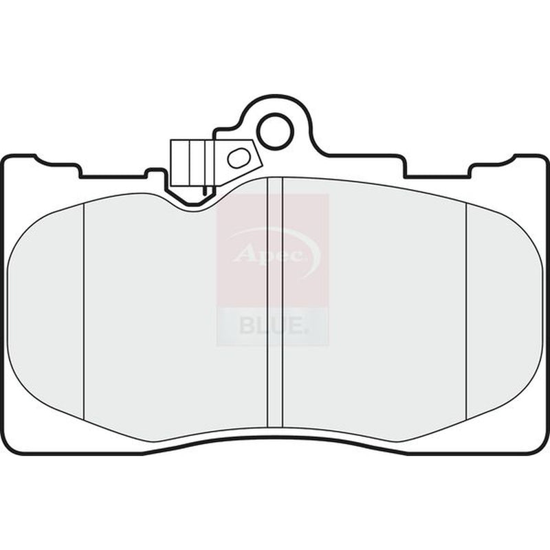 Apec Front Brake Pad Set PD4265