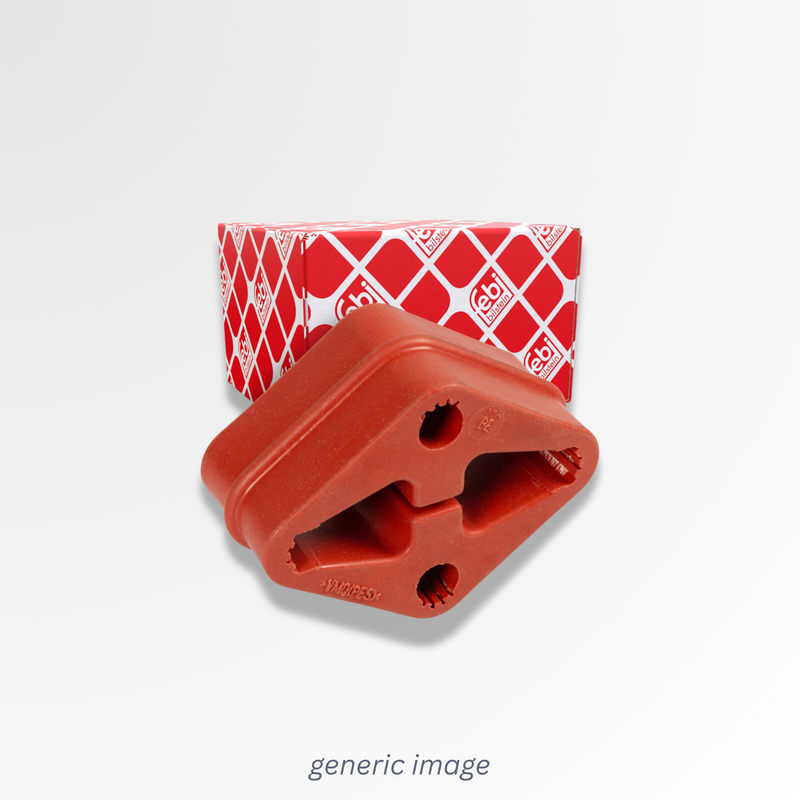Febi Exhaust System Mount Left Rear EPDM (ethylene propylene diene Monomer