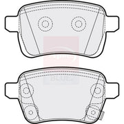 Apec Rear Brake Pad Set PD3712