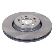 Febi 2 x Internally Vented Front Brake Discs 43967
