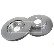 Borg & Beck 2 x Vented Front Brake Discs BBD5278