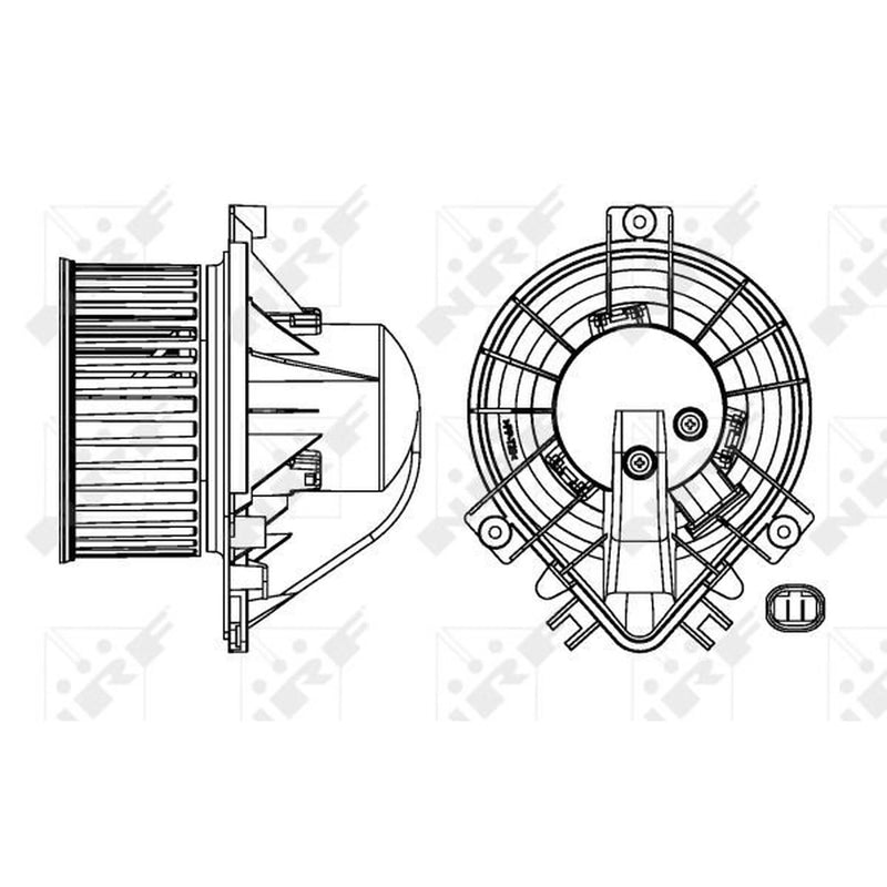 NRF Heater Blower Fan 34159