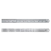 Faithfull Steel Rule 300mm / 12in x 25mm - FAIRULE300SS