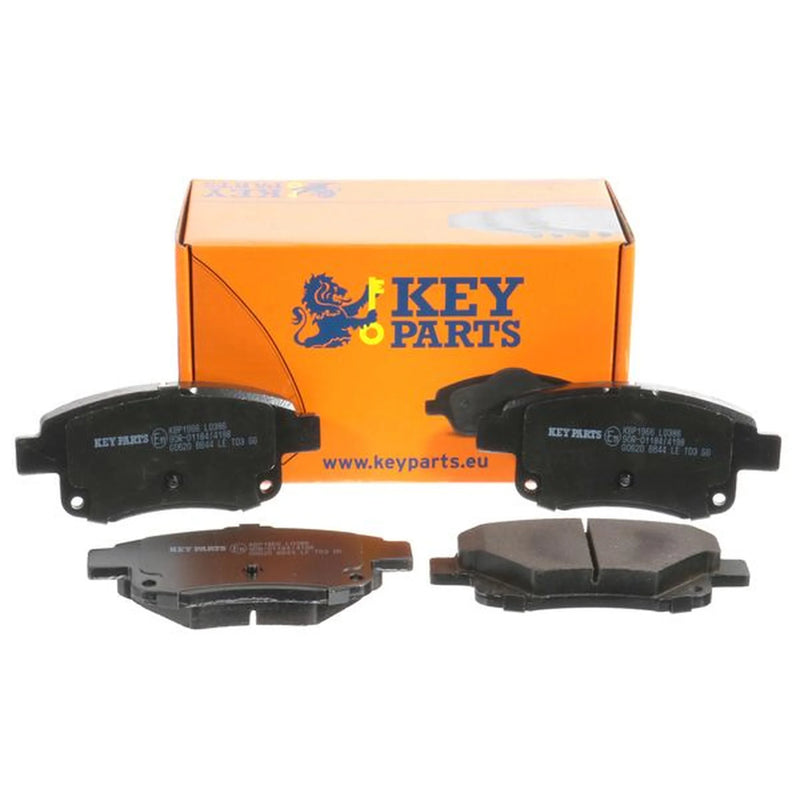 Key Parts 4 x Rear Brake Pad Set KBP1966
