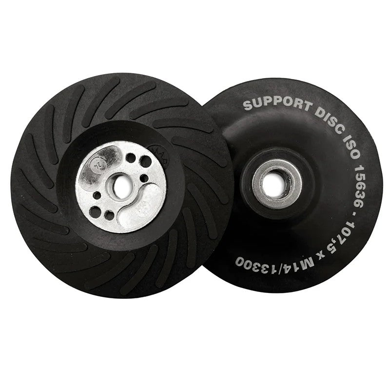 Flexipads World Class Angle Grinder Turbo Pad ISO Hard 125mm (5in) M14 - 11723