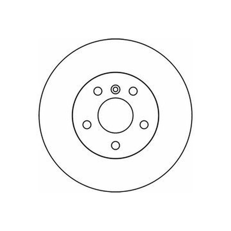 Abtex 2 x Vented Front Brake Discs BD956V