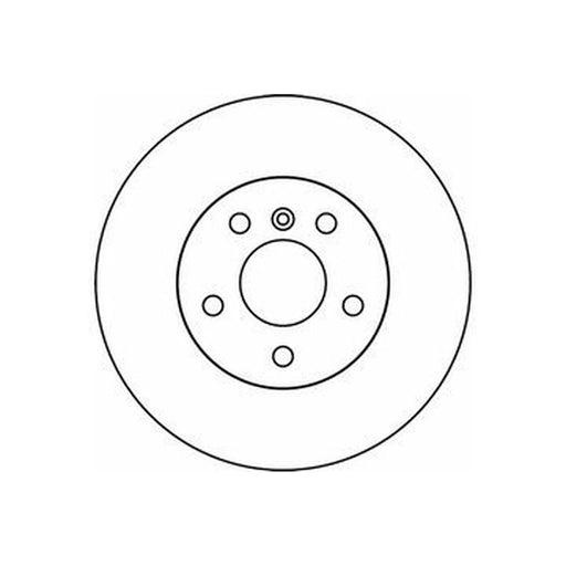 Abtex 2 x Vented Front Brake Discs BD956V